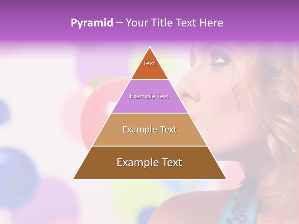 Blowing Bubble Gum PowerPoint Template