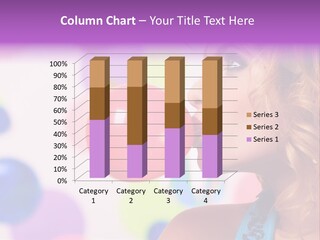 Blowing Bubble Gum PowerPoint Template