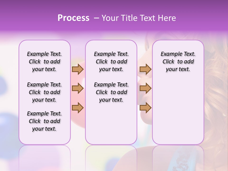 Blowing Bubble Gum PowerPoint Template