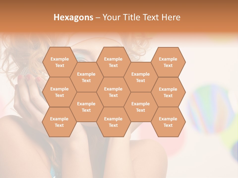 Positive Person Makeup PowerPoint Template