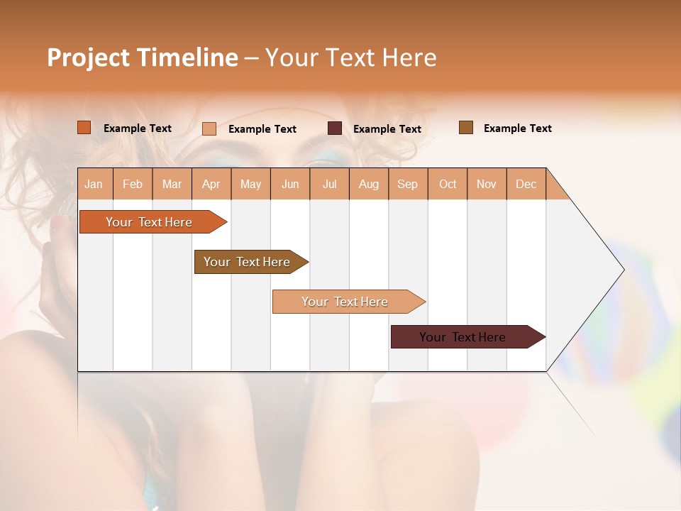 Positive Person Makeup PowerPoint Template