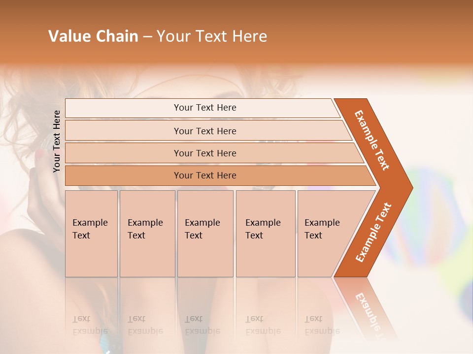 Positive Person Makeup PowerPoint Template