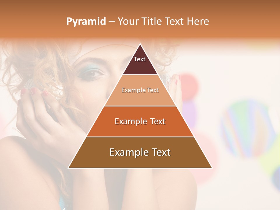 Positive Person Makeup PowerPoint Template