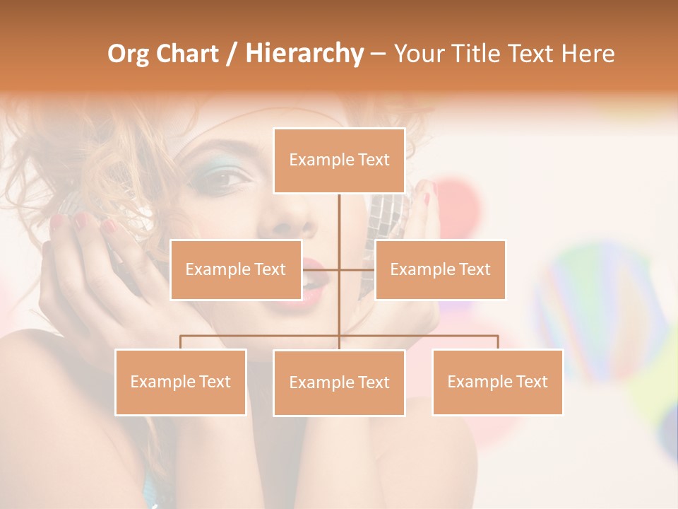 Positive Person Makeup PowerPoint Template