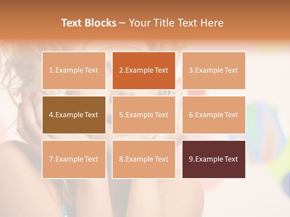 Positive Person Makeup PowerPoint Template