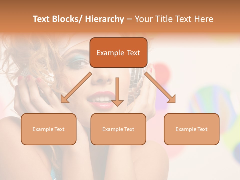 Positive Person Makeup PowerPoint Template