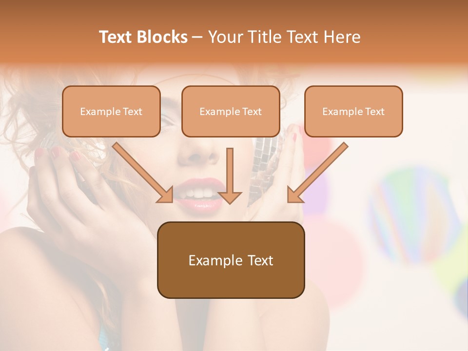 Positive Person Makeup PowerPoint Template