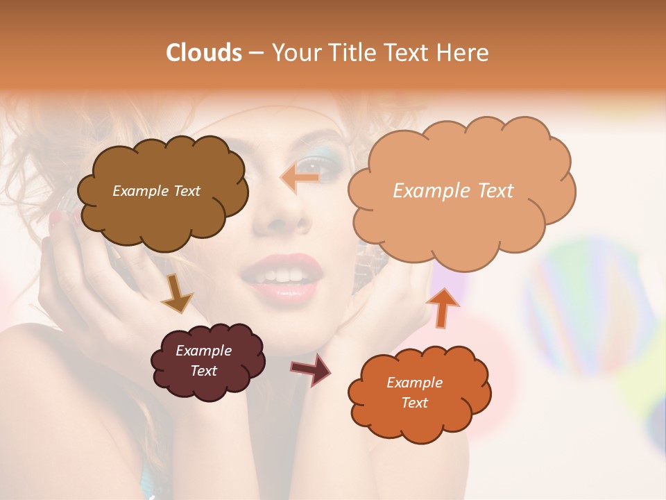 Positive Person Makeup PowerPoint Template