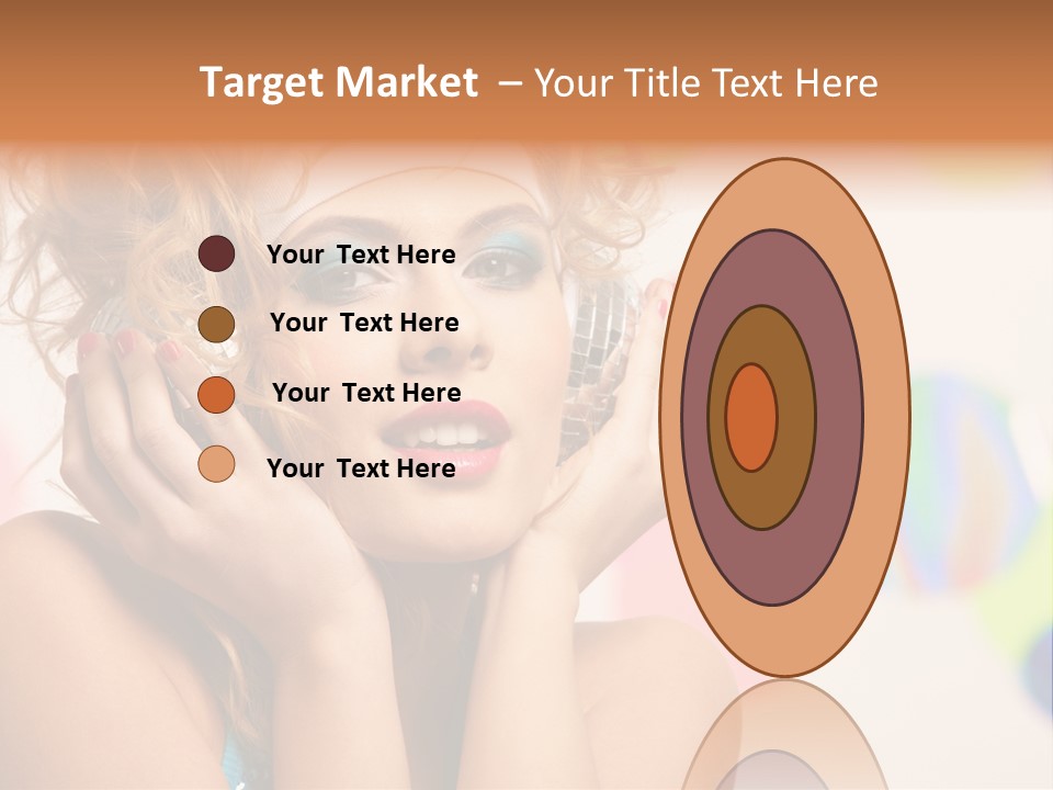 Positive Person Makeup PowerPoint Template