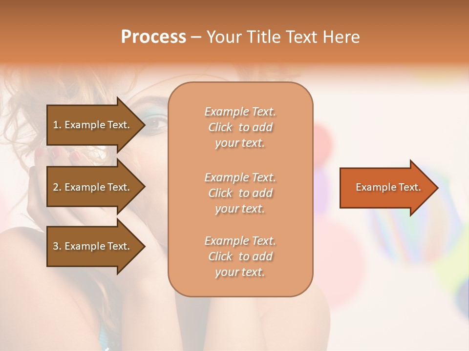 Positive Person Makeup PowerPoint Template