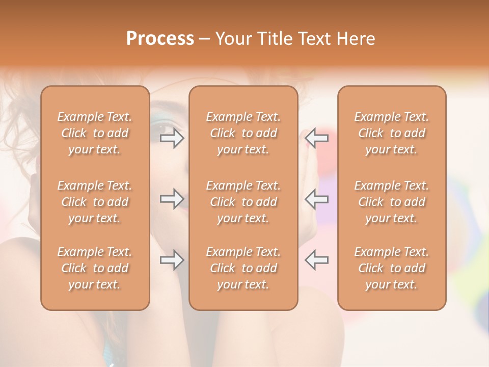 Positive Person Makeup PowerPoint Template