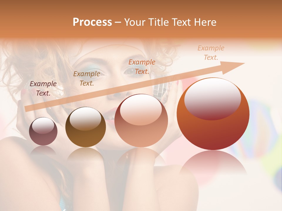 Positive Person Makeup PowerPoint Template