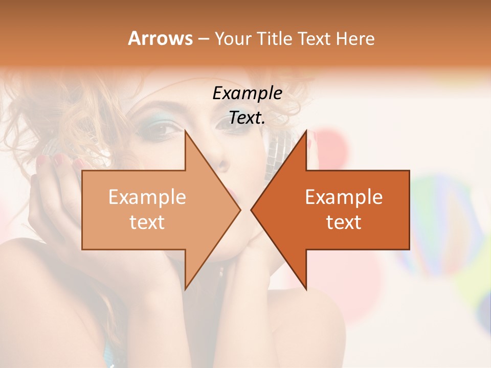 Positive Person Makeup PowerPoint Template