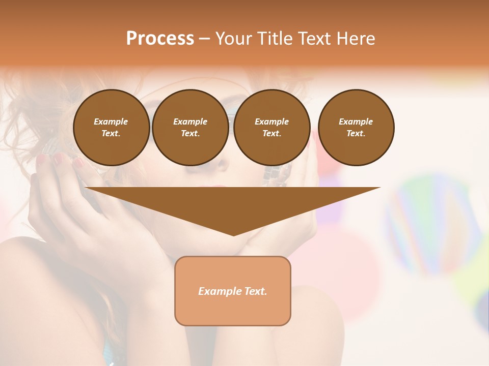 Positive Person Makeup PowerPoint Template