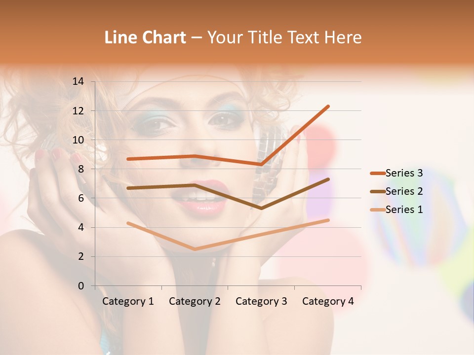 Positive Person Makeup PowerPoint Template
