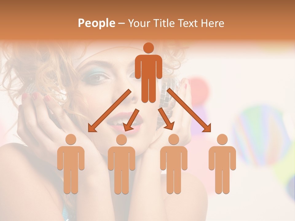 Positive Person Makeup PowerPoint Template