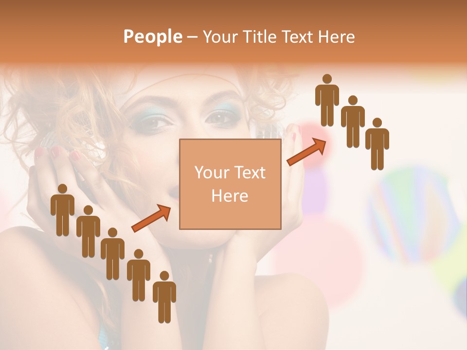 Positive Person Makeup PowerPoint Template