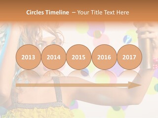 Fashionable Woman Pink PowerPoint Template