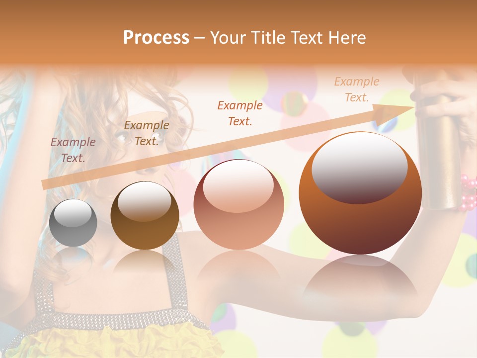 Fashionable Woman Pink PowerPoint Template