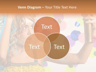 Fashionable Woman Pink PowerPoint Template