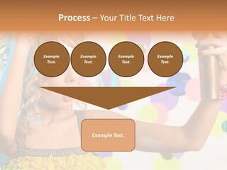 Fashionable Woman Pink PowerPoint Template