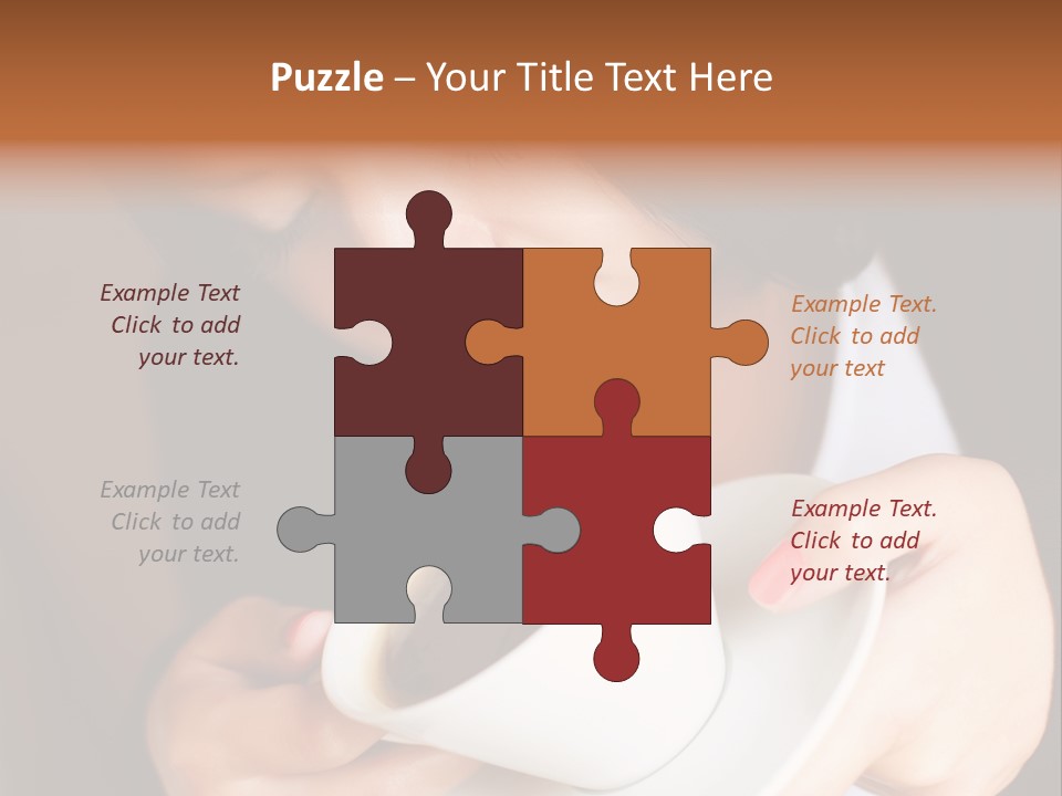 Tasting Coffee PowerPoint Template