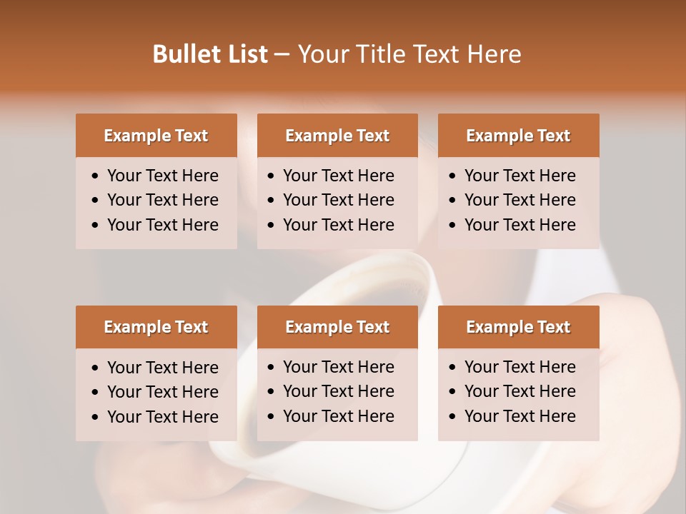 Tasting Coffee PowerPoint Template