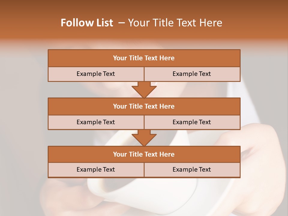 Tasting Coffee PowerPoint Template