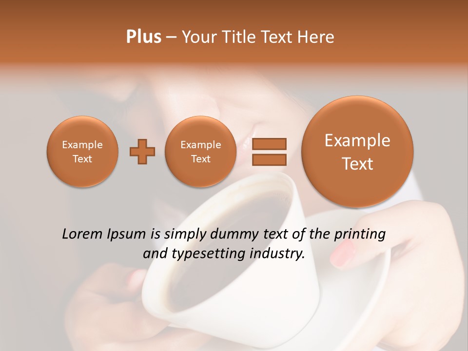 Tasting Coffee PowerPoint Template