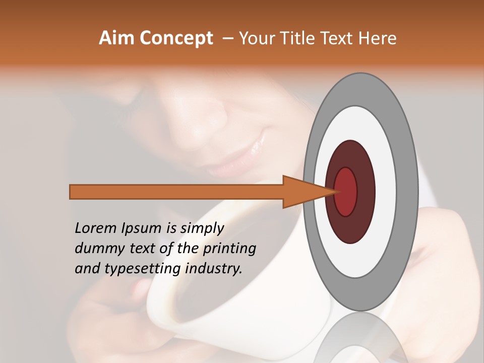 Tasting Coffee PowerPoint Template