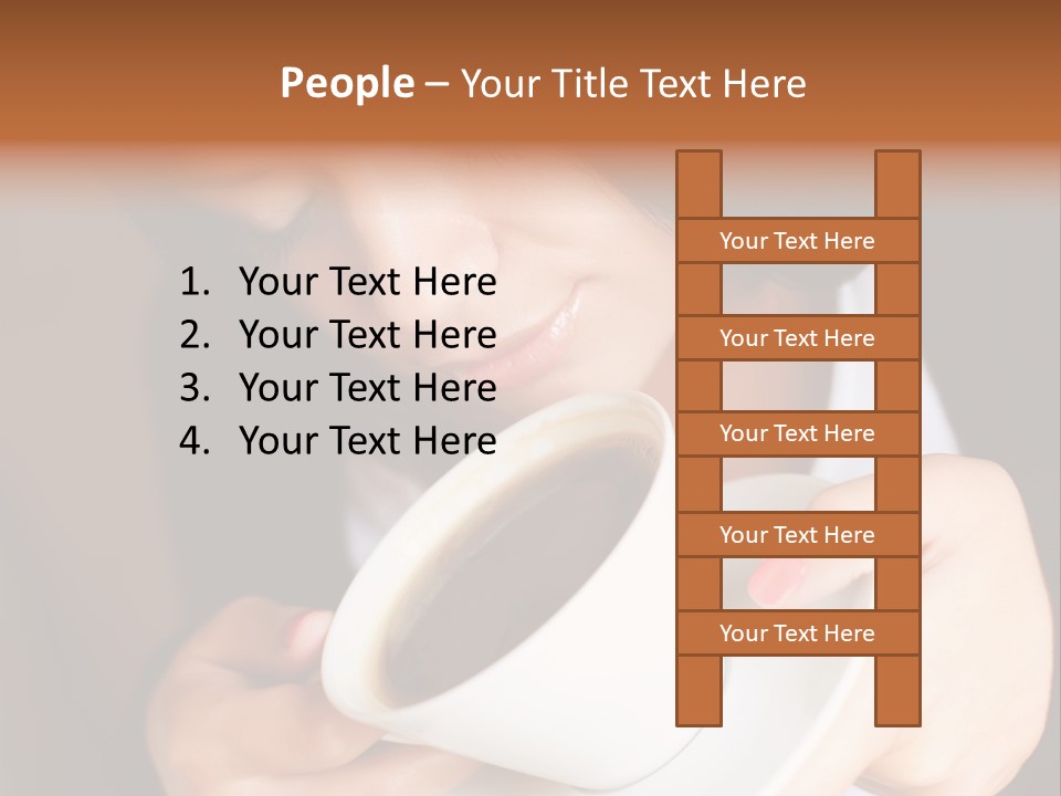 Tasting Coffee PowerPoint Template
