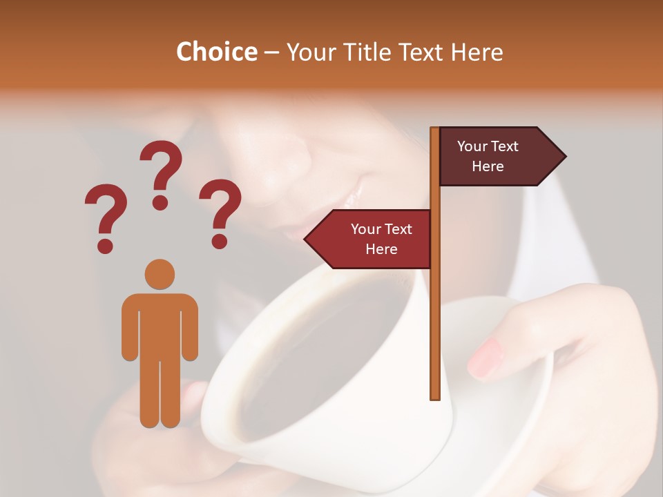 Tasting Coffee PowerPoint Template