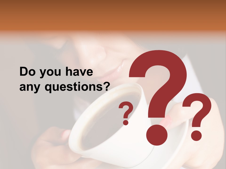 Tasting Coffee PowerPoint Template