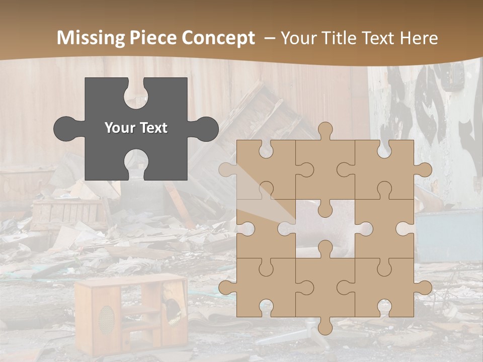 Abandoned Records PowerPoint Template