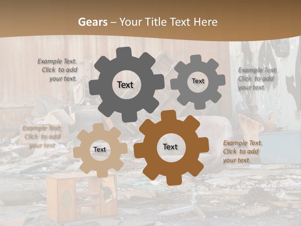 Abandoned Records PowerPoint Template