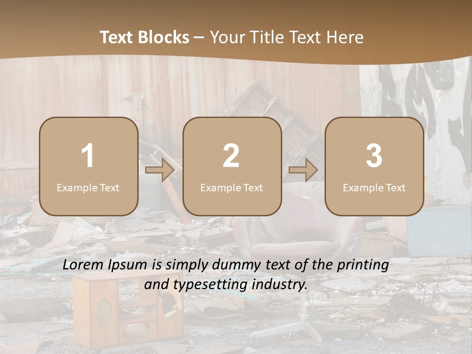 Abandoned Records PowerPoint Template