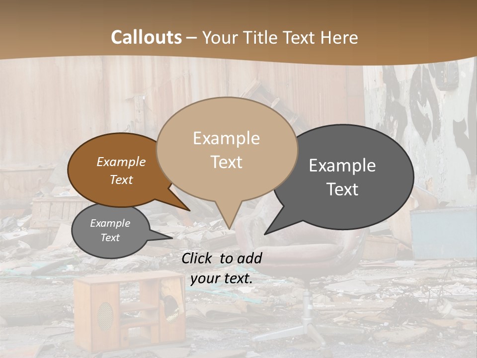 Abandoned Records PowerPoint Template