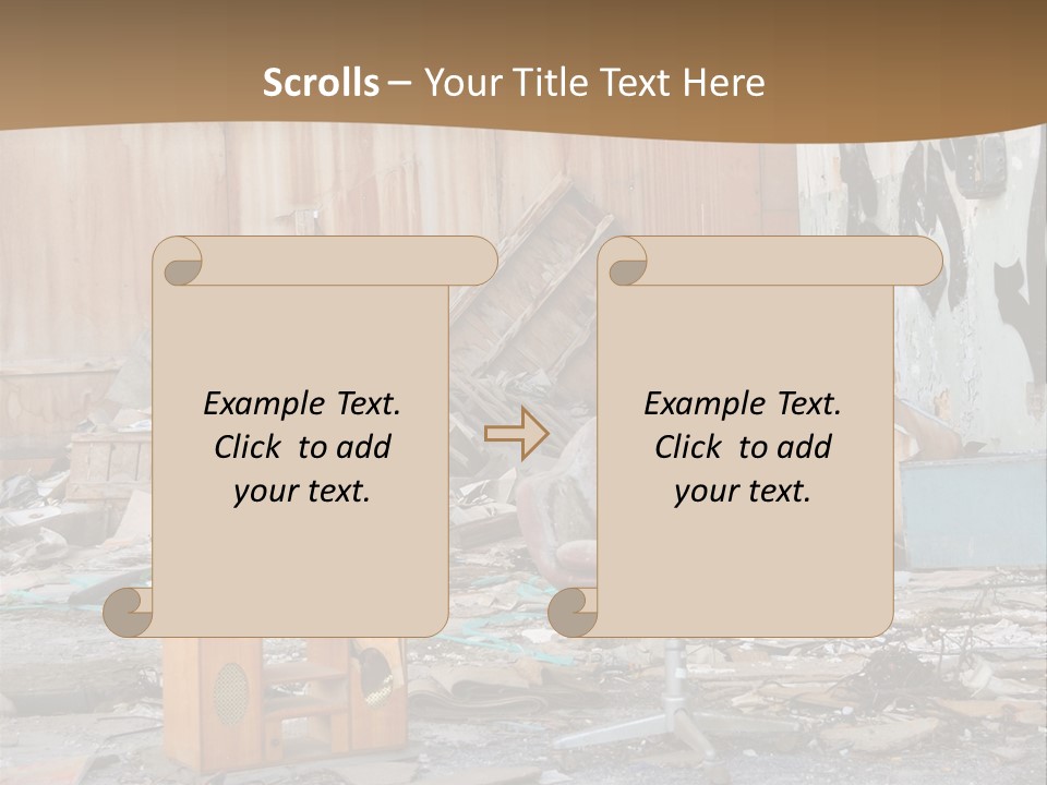 Abandoned Records PowerPoint Template