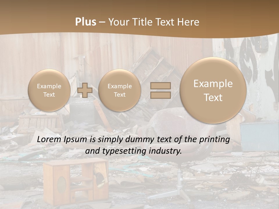 Abandoned Records PowerPoint Template