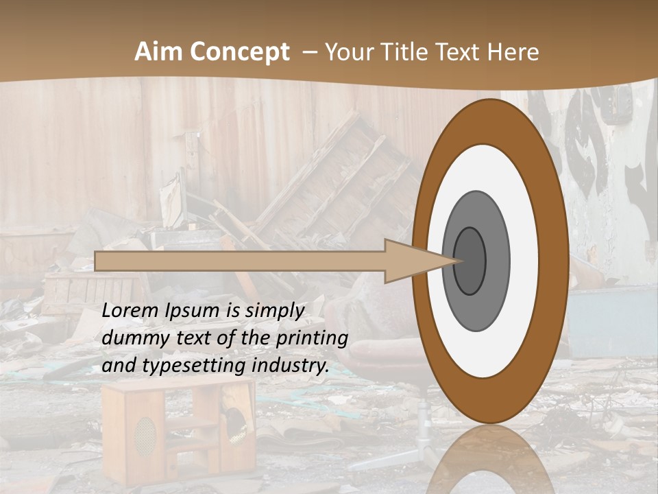 Abandoned Records PowerPoint Template