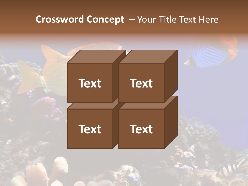 Underwater Coral Reef PowerPoint Template