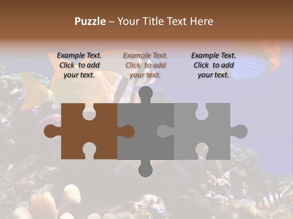 Underwater Coral Reef PowerPoint Template