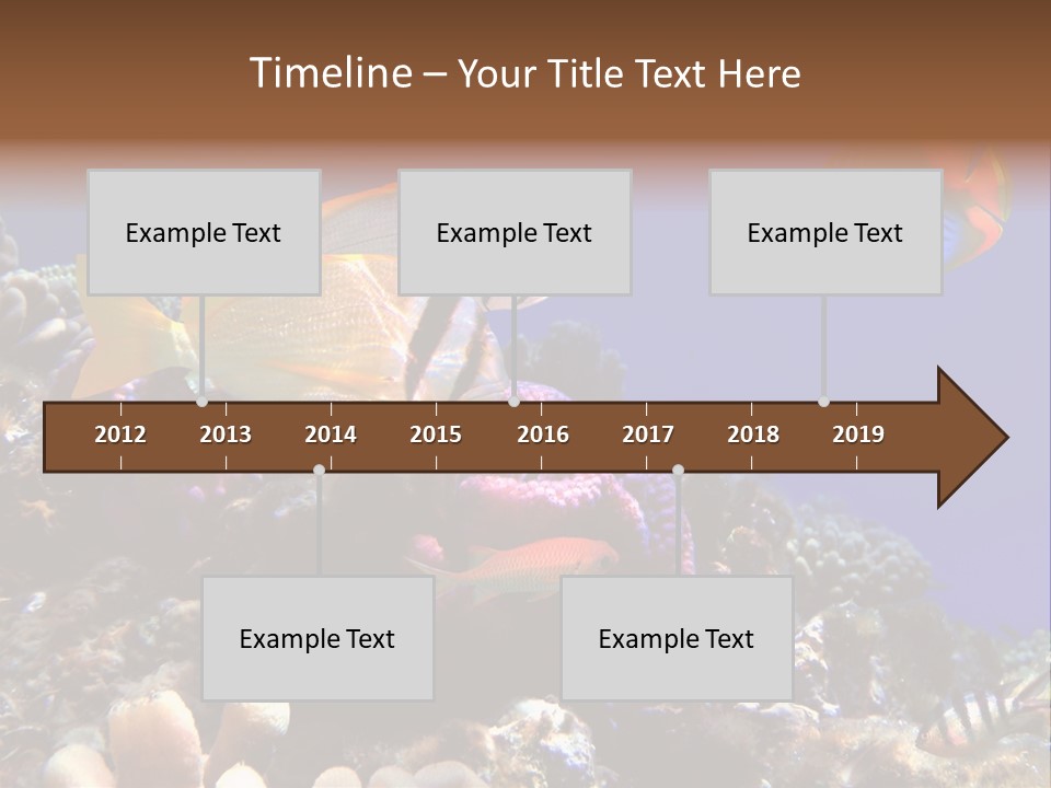 Underwater Coral Reef PowerPoint Template