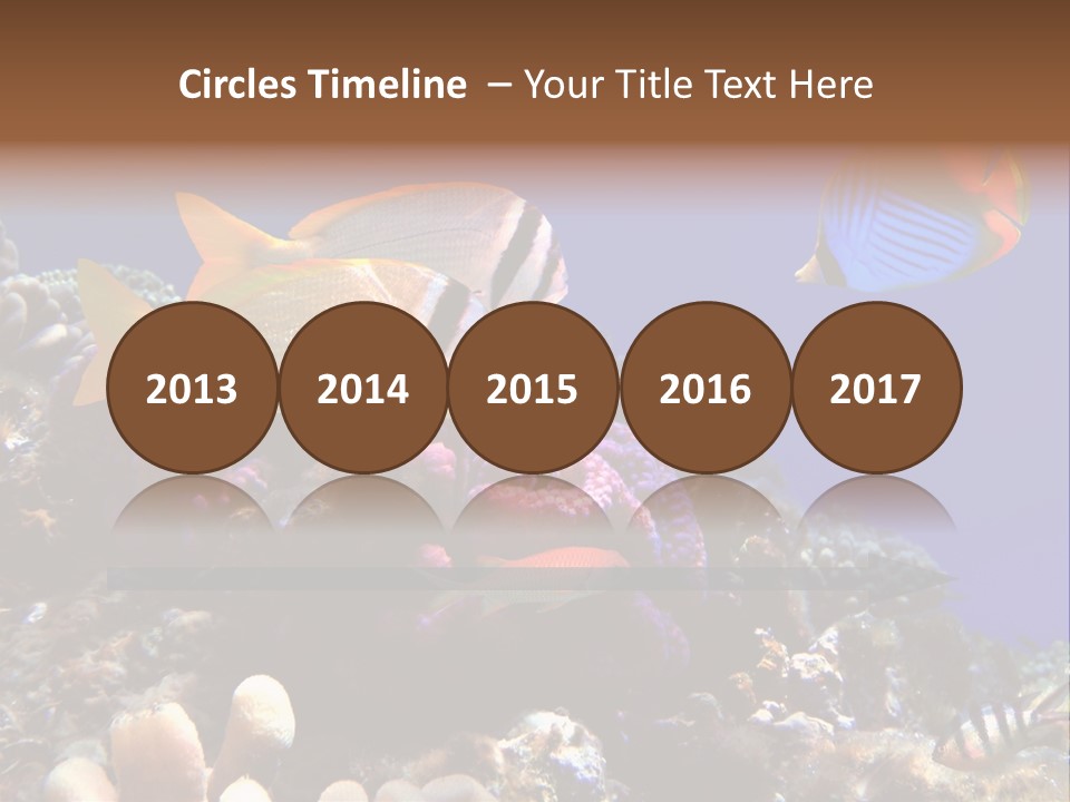 Underwater Coral Reef PowerPoint Template