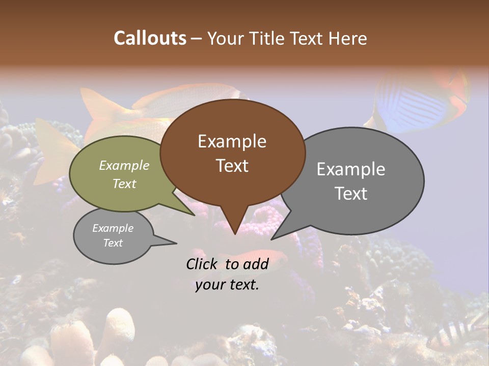 Underwater Coral Reef PowerPoint Template