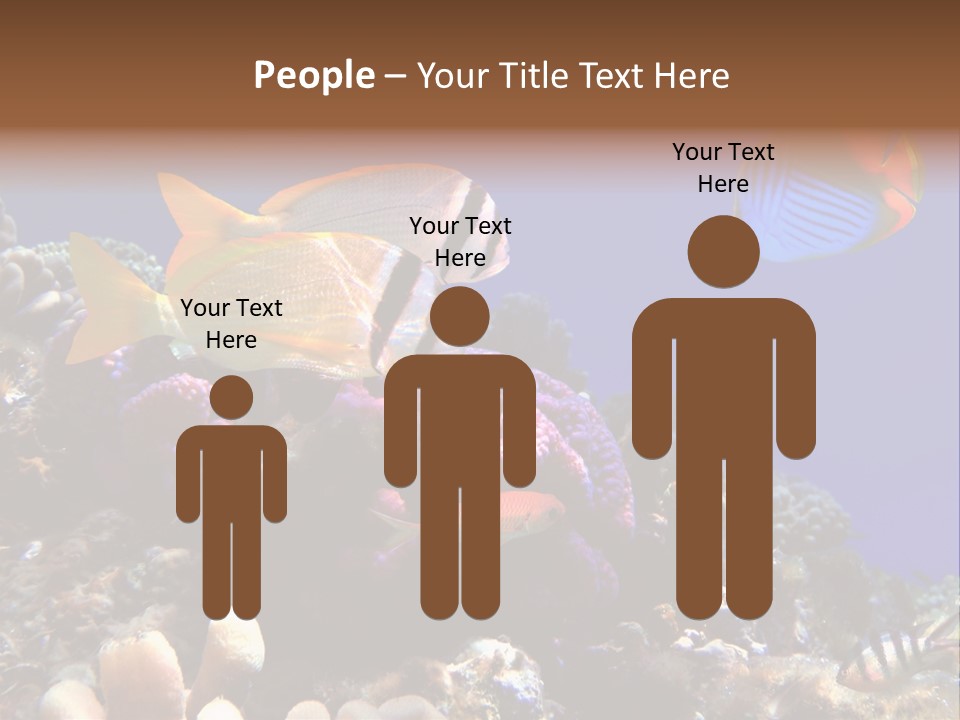 Underwater Coral Reef PowerPoint Template