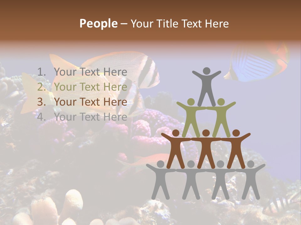 Underwater Coral Reef PowerPoint Template