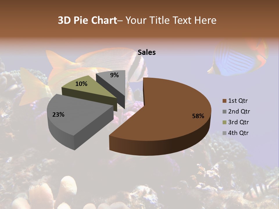 Underwater Coral Reef PowerPoint Template