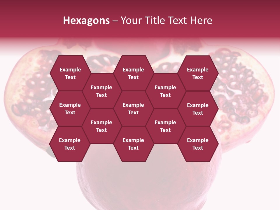 Dainty Fruit Isolated PowerPoint Template