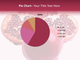 Dainty Fruit Isolated PowerPoint Template